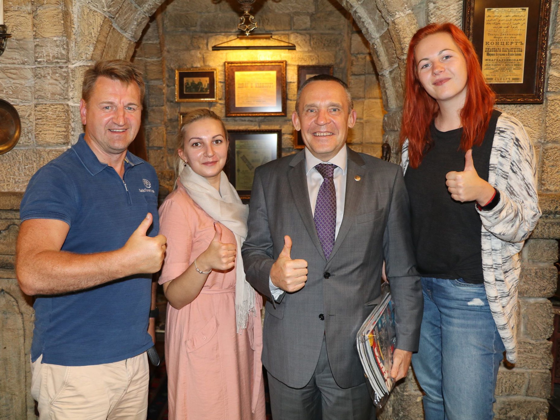 Гости из Латвии покорены красотой столицы Азербайджана – ФОТО