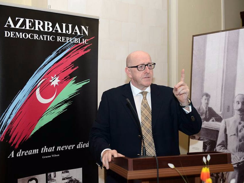 Graeme Wilson: “Azerbaijani people are confident in their present and future”
