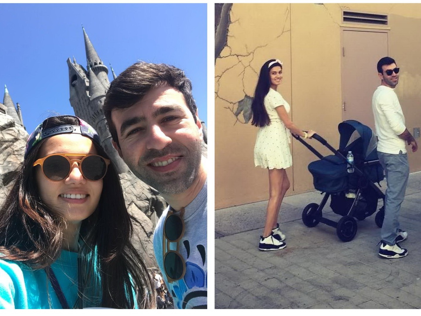 Счастливы вместе: ставшая мамой в США модель Джавидан Гурбанова с мужем и сыном – ФОТО