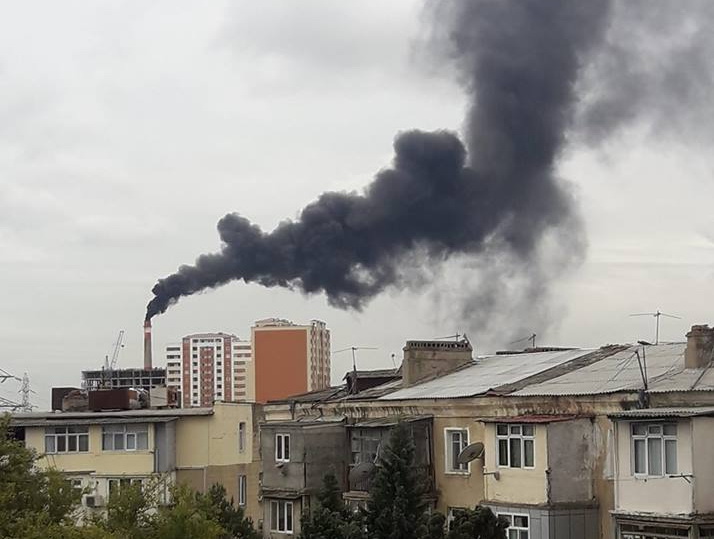 Виновный в загрязнении атмосферы Баку наказан – ФОТО – ОБНОВЛЕНО