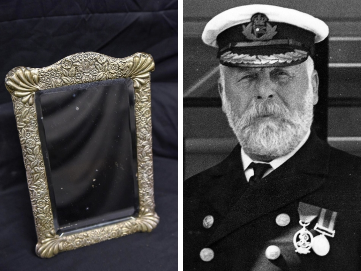 Зеркало капитана Титаника, чьё отражение видно до сих пор, выставлено на аукцион - ФОТО