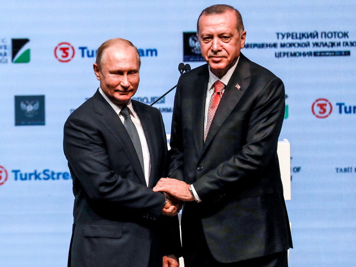Эрдоган: «Турция расценивает Россию как надежного партнера в плане долгосрочного сотрудничества».