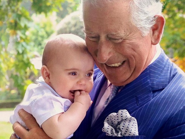 Дедушка Уэльский: трогательный снимок принца Чарльза с внуком Луи – ФОТО