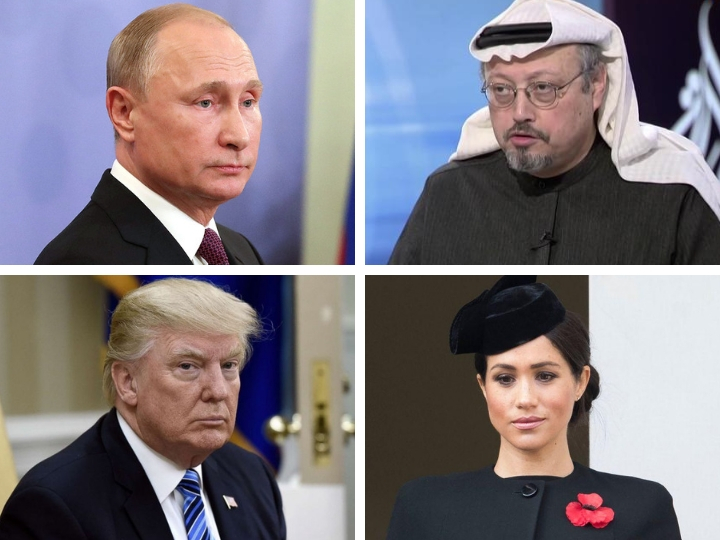 Путин, Трамп, Хашогги, Меган Маркл: Time назвал претендентов на звание «Человек года»