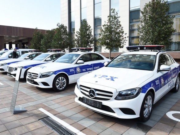 Новые Mercedes Дорожной полиции Баку: 9 камер, инфракрасное наблюдение, радары - ФОТО - ВИДЕО