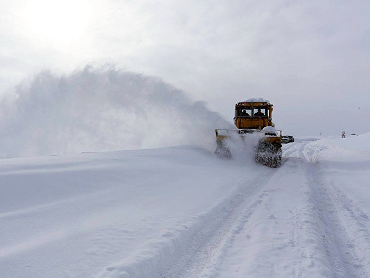Единственный сухопутный путь из Армении в Россию закрыт из-за снегопада