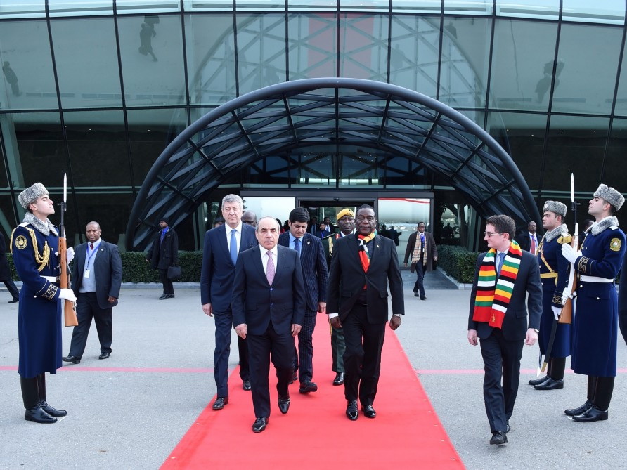 Завершился рабочий визит Президента Зимбабве в Азербайджан