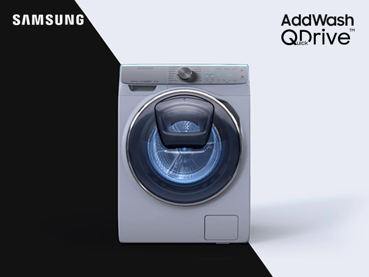 Стиральные машины Samsung с технологией Quick Drive – стирают быстро и качественно