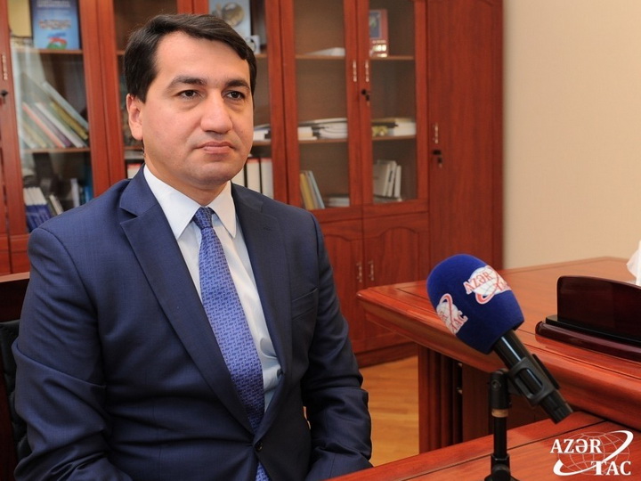 Хикмет Гаджиев: Последние заявления официальных лиц Армении не служат продвижению переговорного процесса