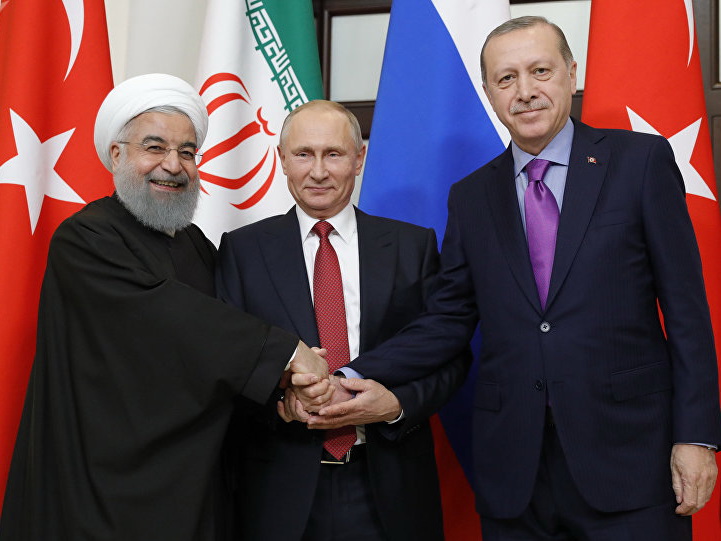 Эрдоган, Путин и Роухани обсудят в Сочи Сирию
