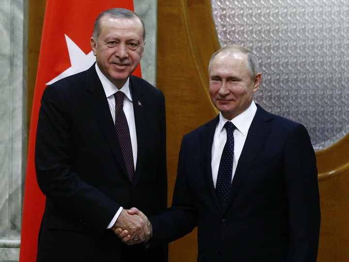 Эрдоган и Путин провели переговоры по Сирии
