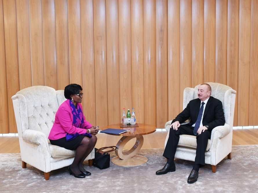 Президент Азербайджана встретился с региональным директором ВБ - ФОТО