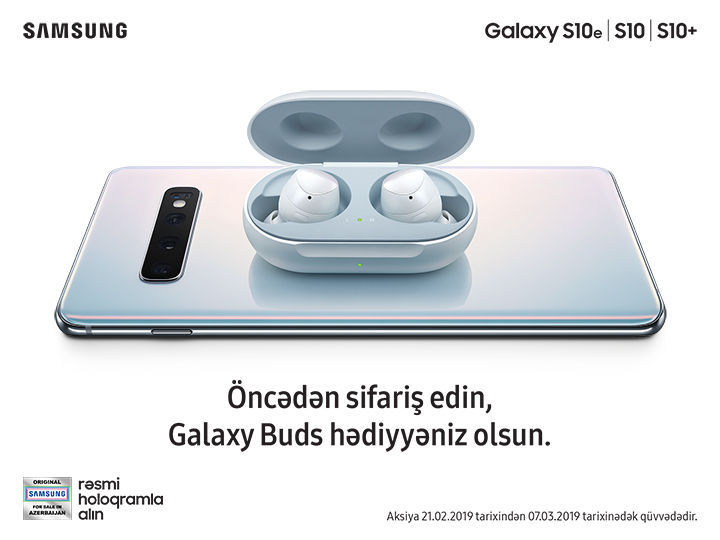Samsung yeni Galaxy S10 xəttini təqdim etdi