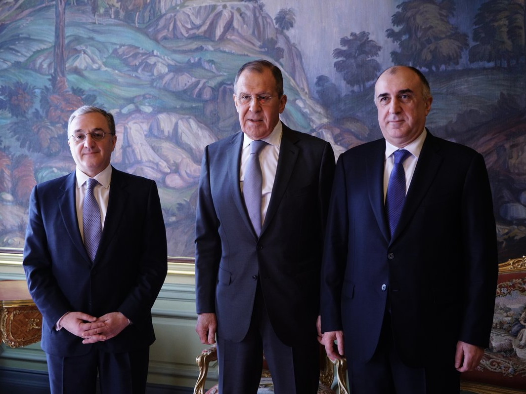 В Москве состоялась встреча глав МИД Азербайджана, Армении и РФ - ОБНОВЛЕНО