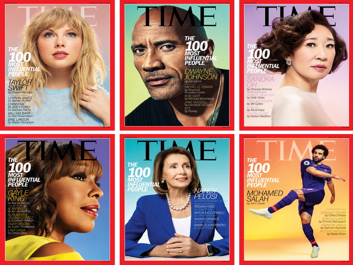 Мохаммед Салах, Дуэйн Джонсон, Тейлор Свифт и другие наиболее влиятельные люди мира по версии TIME – ФОТО