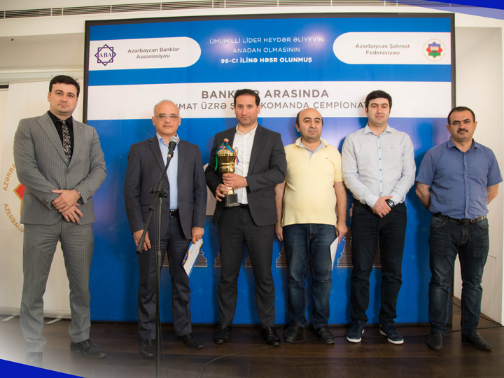 Международный Банк Азербайджана стал победителем шахматного турнира