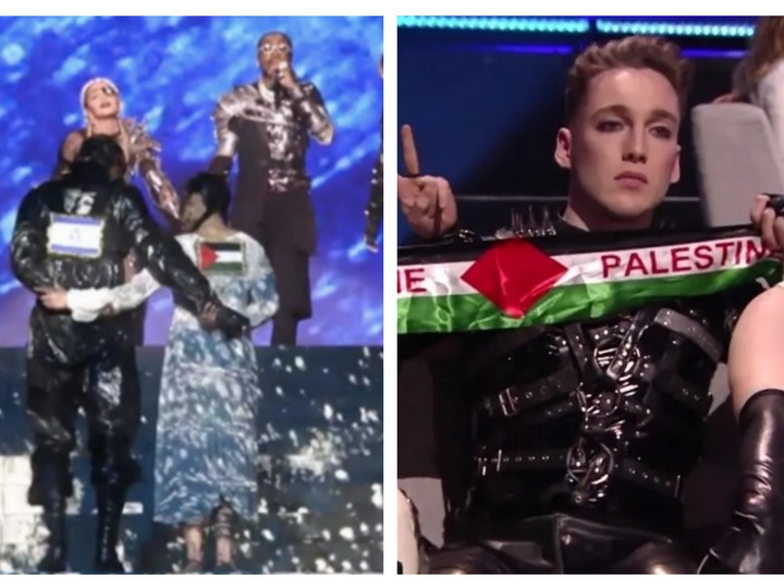 Что ждет Мадонну и представителей Исландии, показавших флаг Палестины на «Евровидении-2019» в Израиле? - ФОТО - ВИДЕО