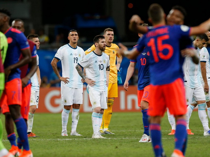 Сборная Аргентины проиграла Колумбии на Кубке Америки - ФОТО - ВИДЕО