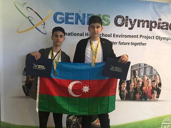 Азербайджанские школьники стали «Гениями» Нью-Йоркской олимпиады - ФОТО