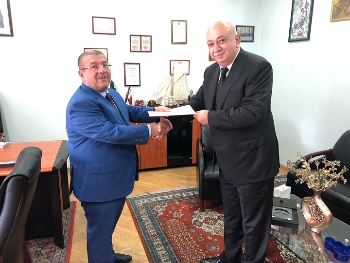 Gürcüstanın yeni baş konsulu XİN-də qəbul edilib