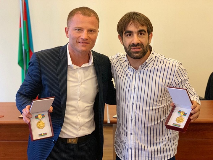 Rafael Ağayev və Eduard Məmmədov da medalla təltif olunublar – FOTO