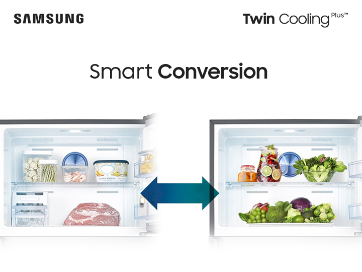 Холодильники Samsung с технологией Smart Conversion – гибкость хранения в ваших руках