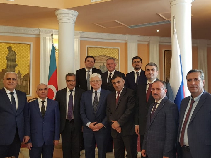 Главы азербайджанских СМИ поделились с послом России впечатлениями о визите в Москву - ФОТО