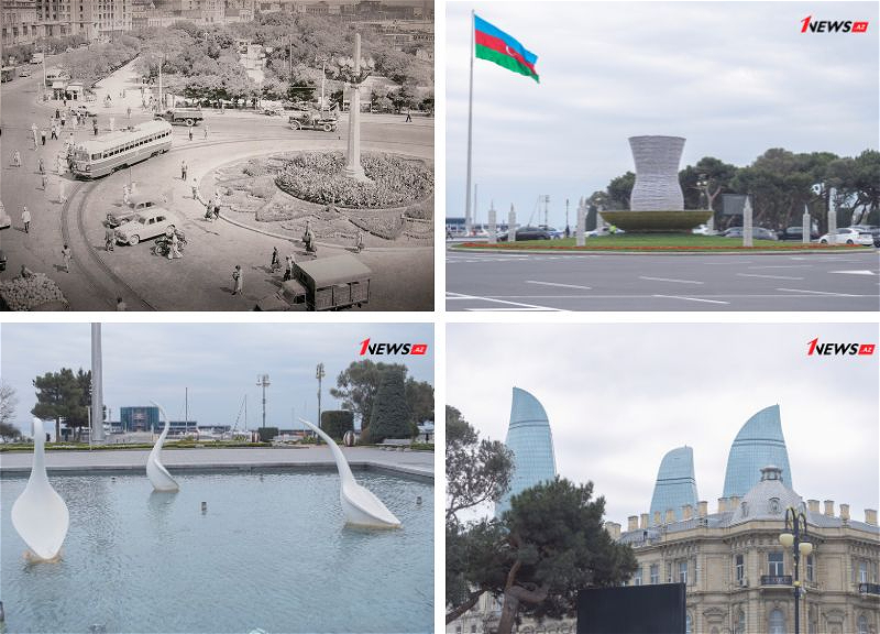 Улицы Баку: Площадь Азнефть – от нефтяных амбаров до крупной центральной площади столицы – ФОТО - ВИДЕО