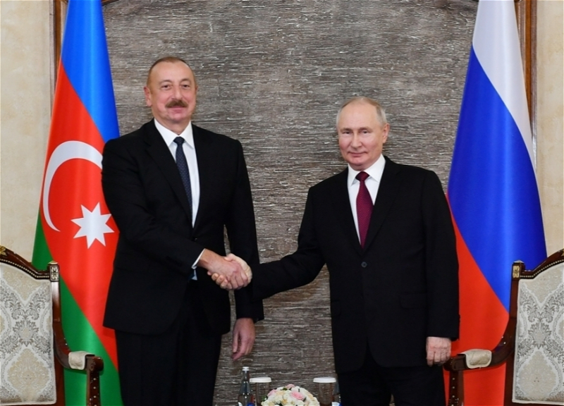 Ильхам Алиев поздравил Владимира Путина с победой на президентских выборах