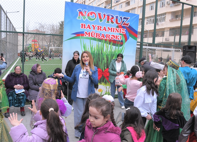 Abad məhəllələrdəki Novruz şənlikləri davam edir - FOTO