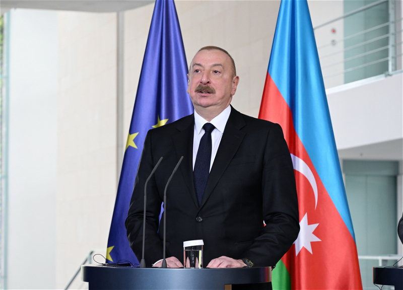 Президент: Азербайджан, являющийся поставщиком природного газа, также станет поставщиком зеленой энергии в Европу