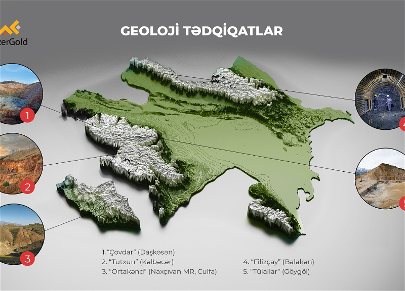 ЗАО AzerGold диверсифицировало геолого-разведочные работы на территории страны
