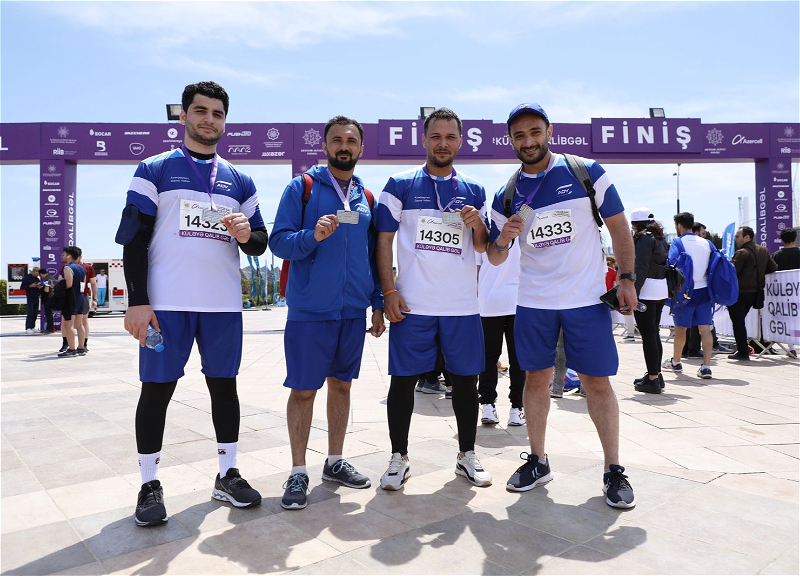 Азербайджанские железнодорожники успешно выступили на «Бакинском марафоне-2024» - ФОТО