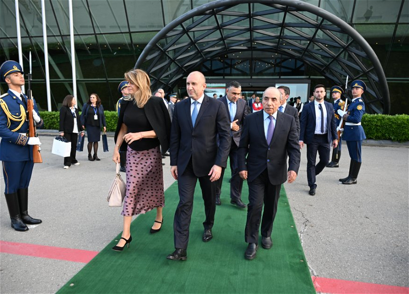 Завершился официальный визит Президента Болгарии в Азербайджан