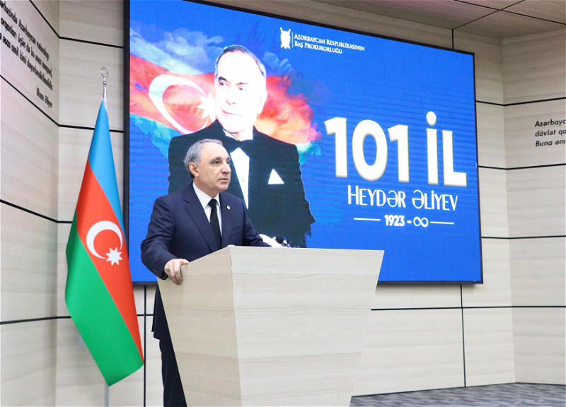 Кямран Алиев: Великий лидер Гейдар Алиев вел активную деятельность не только в стране, но и за рубежом