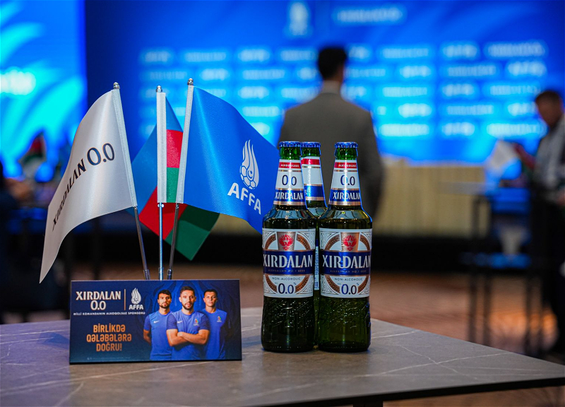 Xırdalan 0.0 стал безалкогольным спонсором национальной сборной по футболу