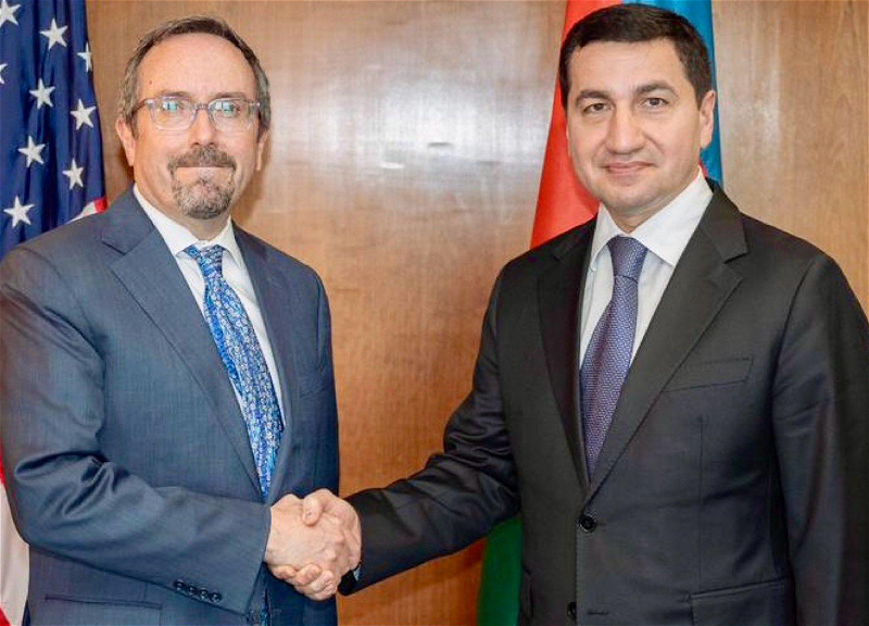 Хикмет Гаджиев в рамках визита в США встретился с заместителем госсекретаря - ФОТО