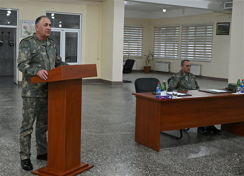 Руководящий состав министерства обороны Азербайджана встретился с военнообязанными - ФОТО