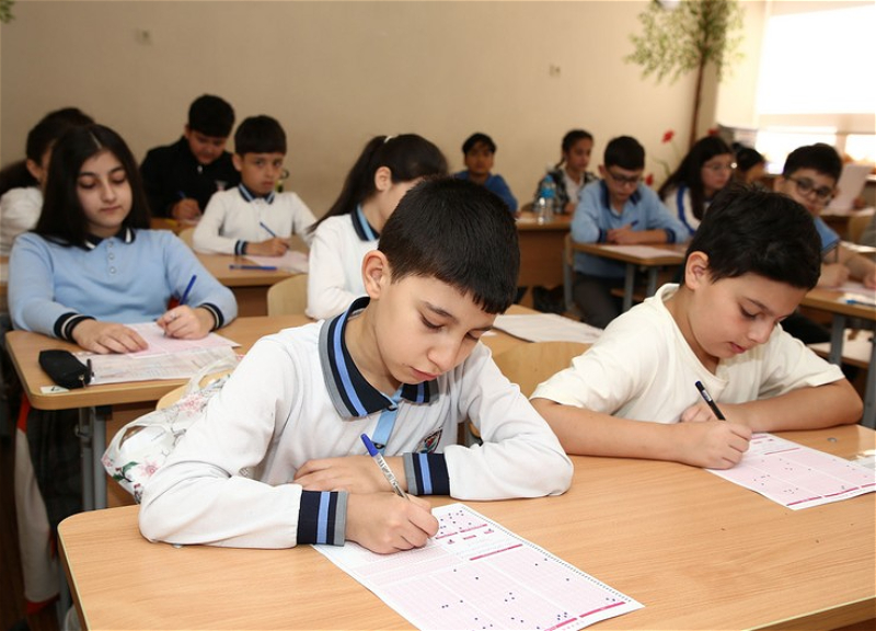 В Азербайджане проводится мониторинг знаний учащихся VI классов
