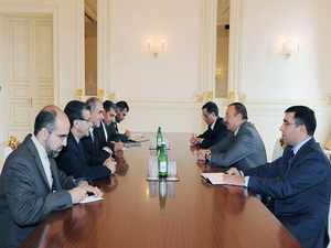 Ильхам Алиев принял делегацию во главе с заместителем министра иностранных дел Ирана