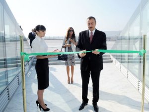 Президент Азербайджана принял участие в открытии Музея Государственного Флага - ФОТО