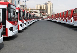 В 2012 году в Азербайджан завезут корейские автобусы