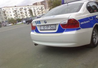 Дорожной полиции Гянджи выданы новые автомобили