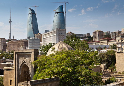 В Баку  до начала конкурса «Евровидение» будет сдан в эксплуатацию единственный в своем роде подвесной мост