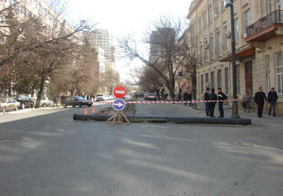 В Насиминском районе закрыт на ремонт участок одной из улиц - ФОТО