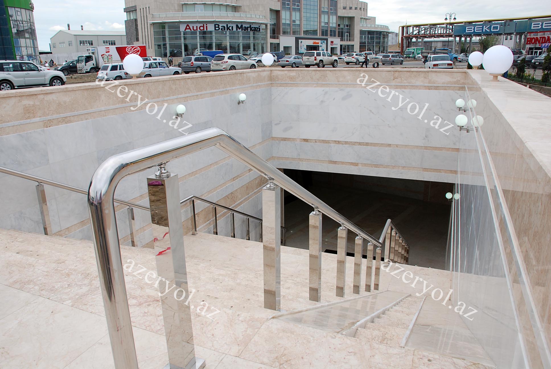 На одном из оживленных проспектов Баку откроется новый подземный переход - ФОТО
