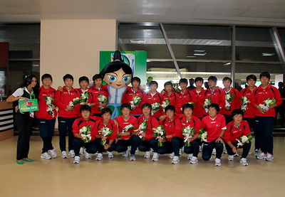 Сборные Японии и КНДР прибыли в Азербайджан на чемпионат мира по футболу – ФОТО - ВИДЕО
