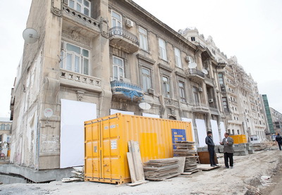 Жильцы здания на улице Физули: Мэр обещал, что мы вернемся в собственные квартиры - ФОТО - ВИДЕО