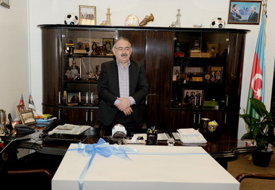 Президент ПФЛ Рамин Мусаев празднует 50-летие - ФОТО