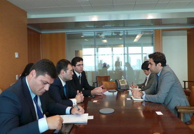 Делегация Министерства молодежи и спорта провела ряд встреч с официальными лицами ООН - ФОТО